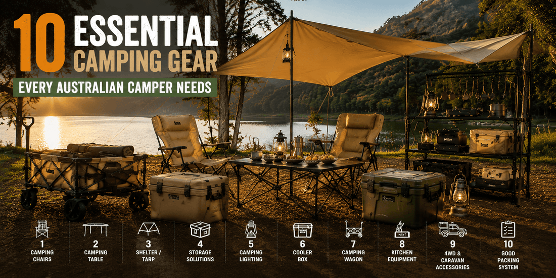 10 Essential Camping Gear Items Every Australian Camper Needs