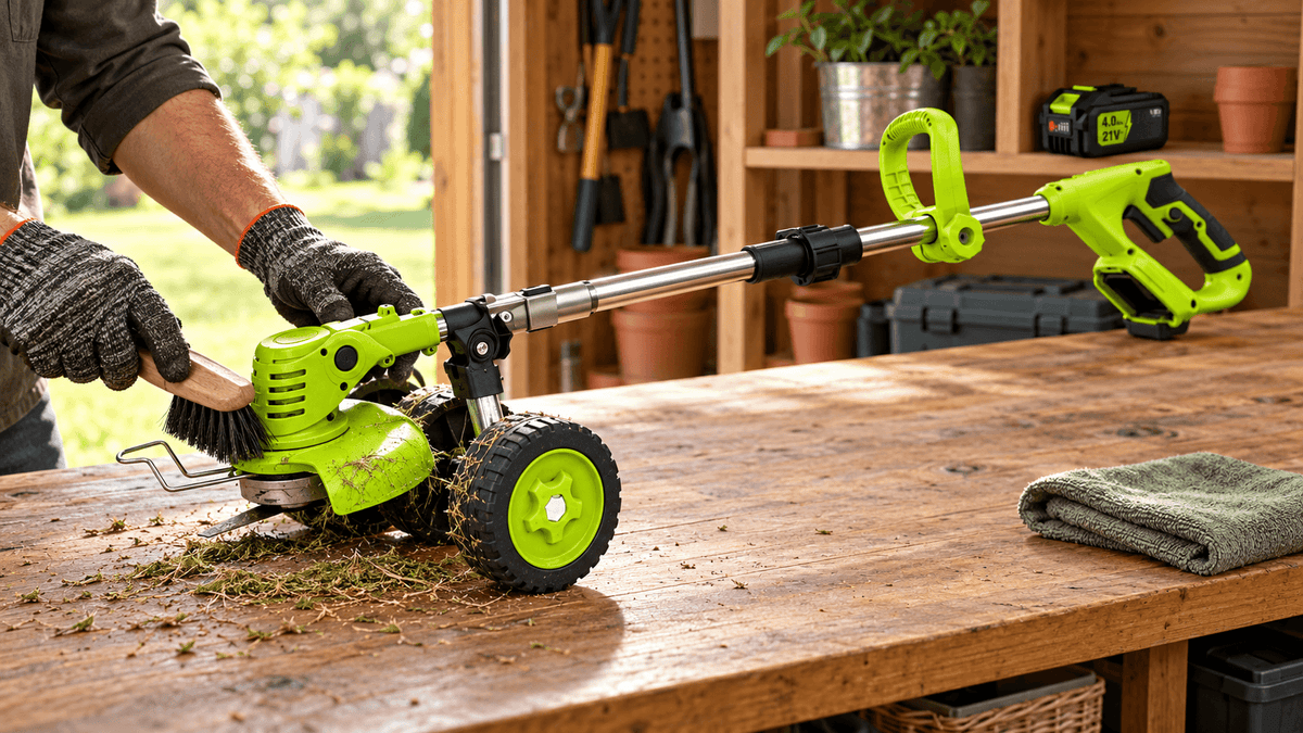 After the Last Cut: How to Clean and Store Your Cordless Grass Trimmer