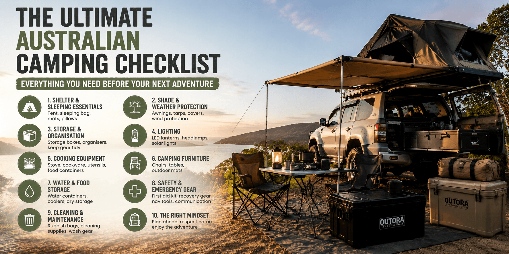 The Ultimate Australian Camping Checklist: Everything You Need Before Your Next Adventure