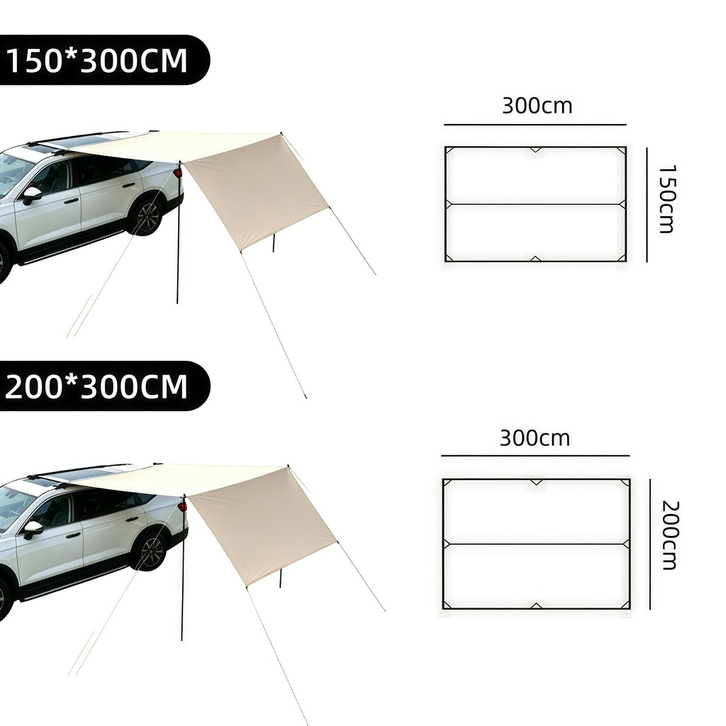 4WD Vehicle Awning | Portable Car Side Shade Shelter