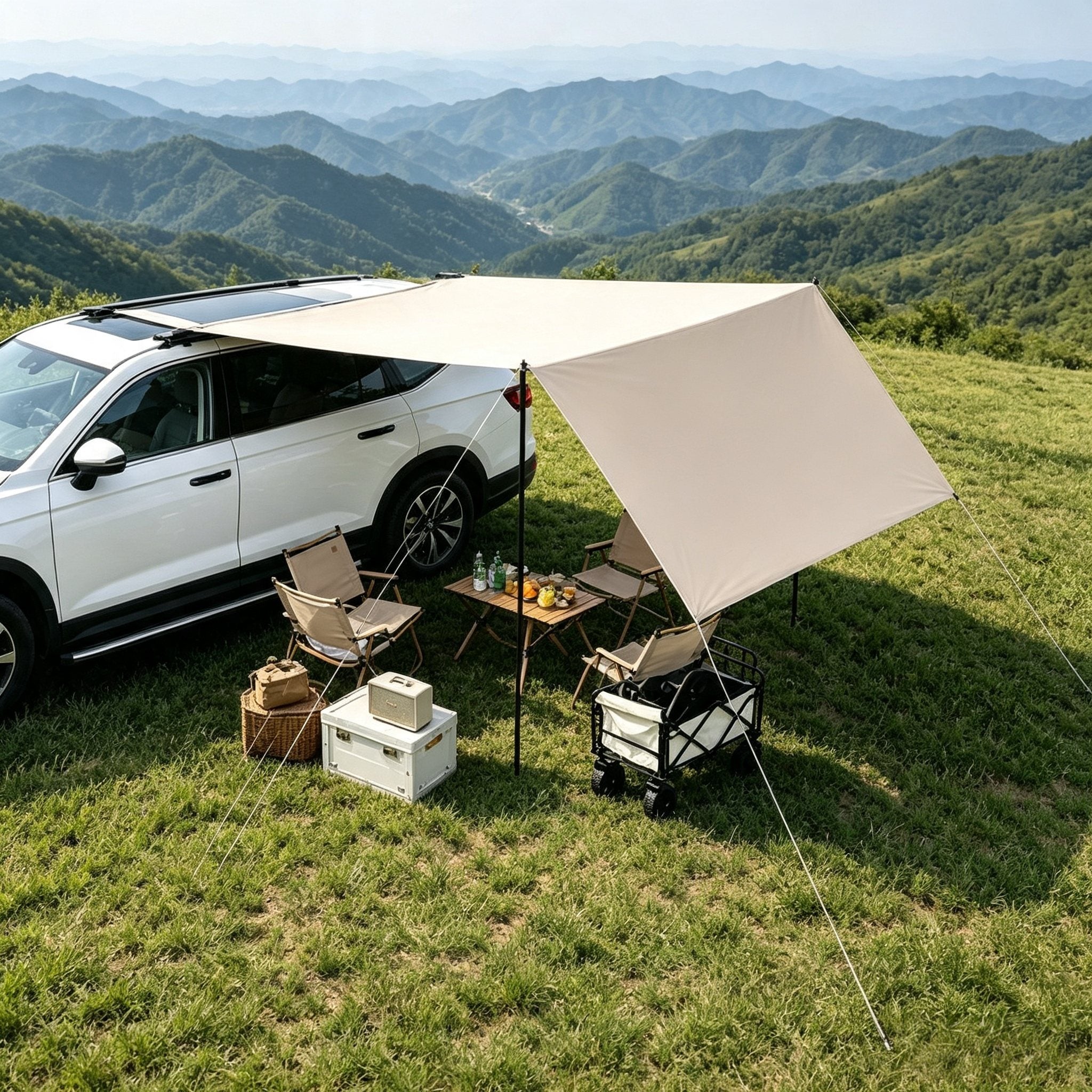 4WD Vehicle Awning | Portable Car Side Shade Shelter