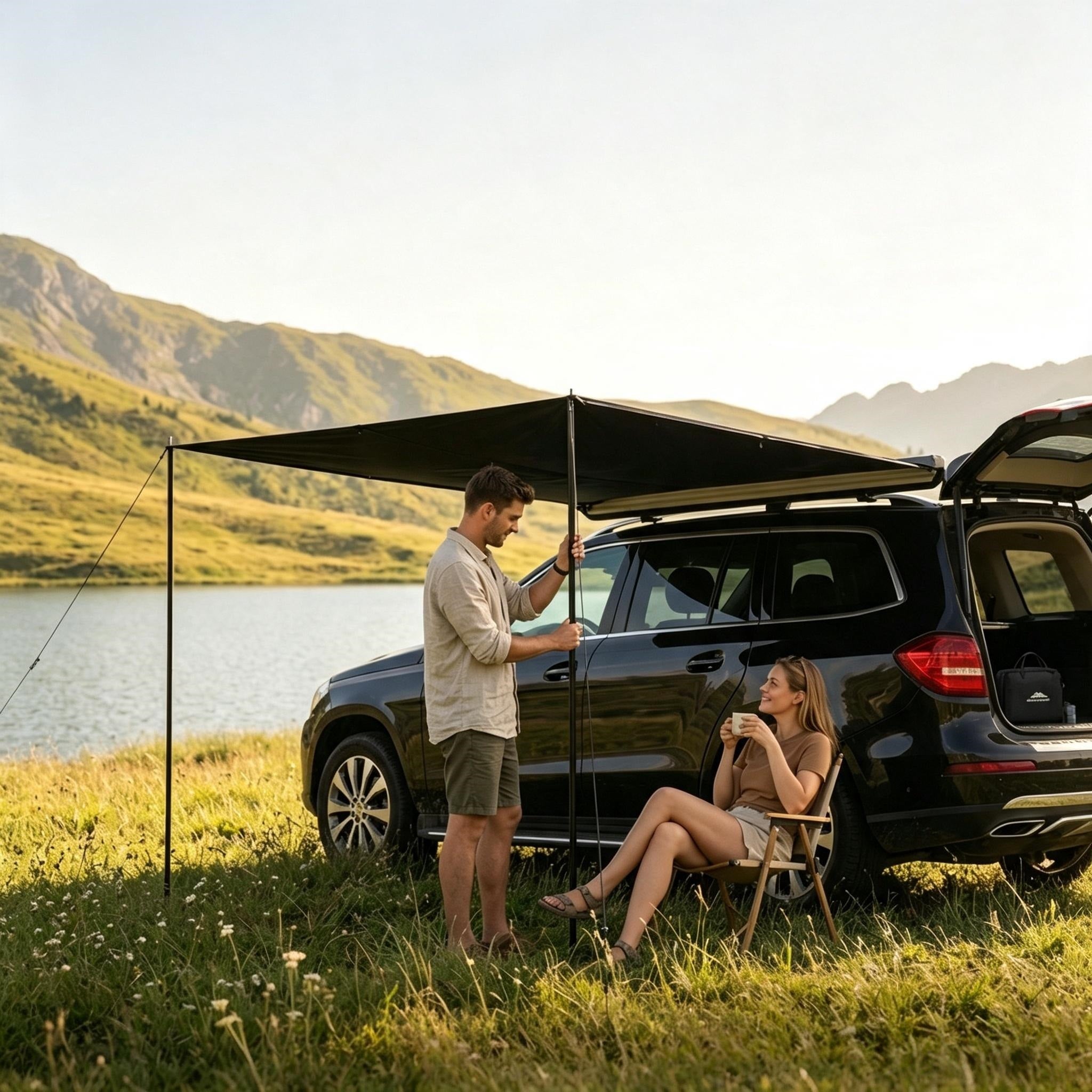 4WD Vehicle Awning | Portable Car Side Shade Shelter