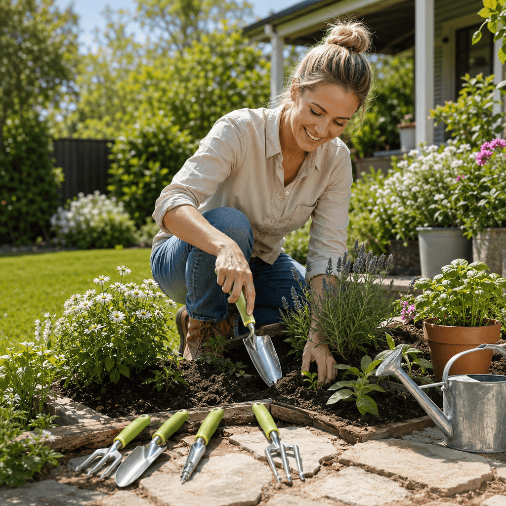 7-Piece Garden Tool Set | Complete Hand Gardening Kit