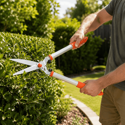 Bypass Garden Pruning Shears | Long Handle Tree & Branch Cutter