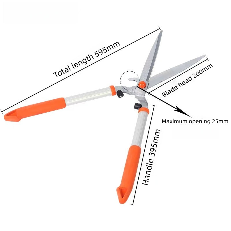 Bypass Garden Pruning Shears | Long Handle Tree & Branch Cutter