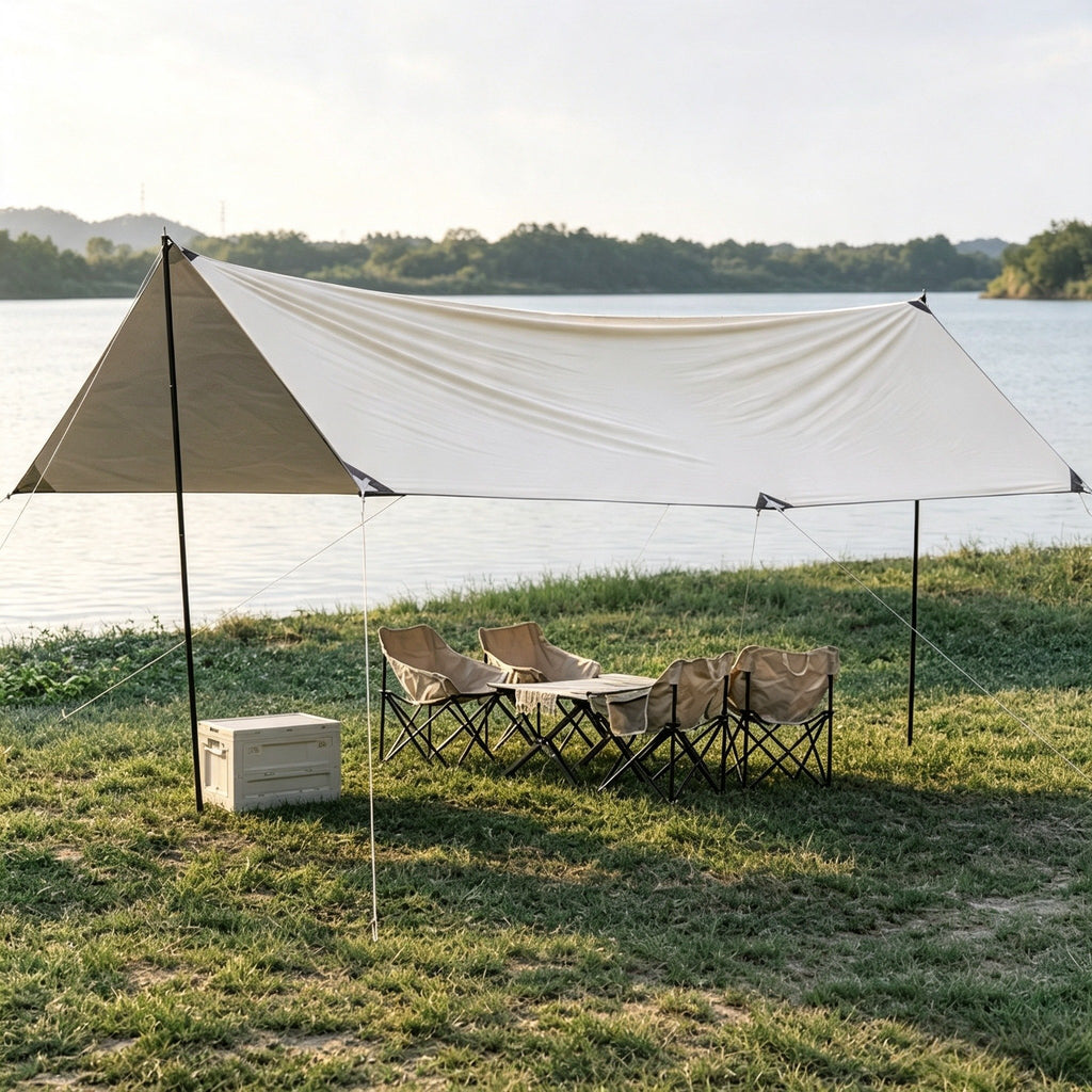 Camping Tarp Shelter | Waterproof Outdoor Shade Awning