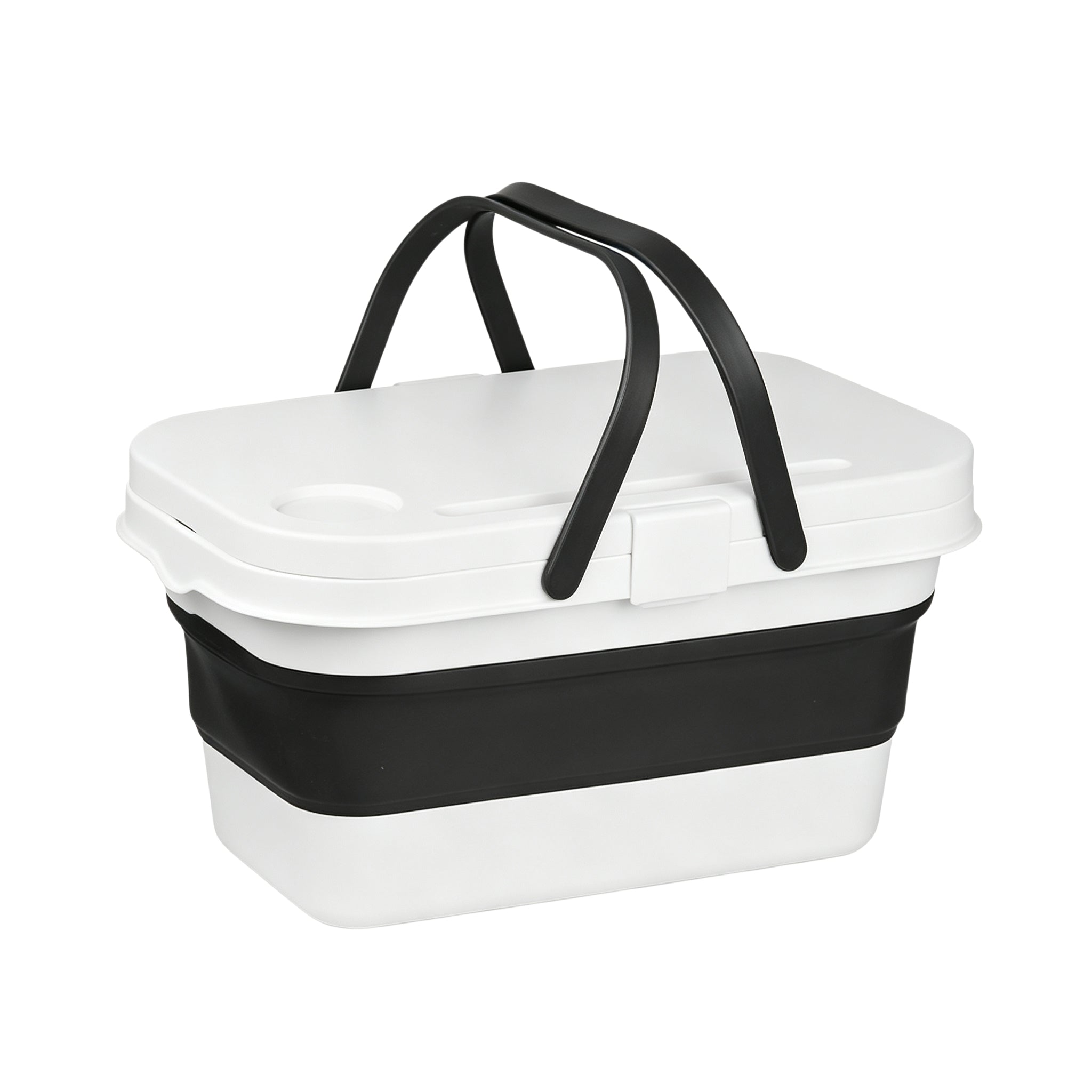 Collapsible Camping Basket | Folding Picnic & Storage Basket