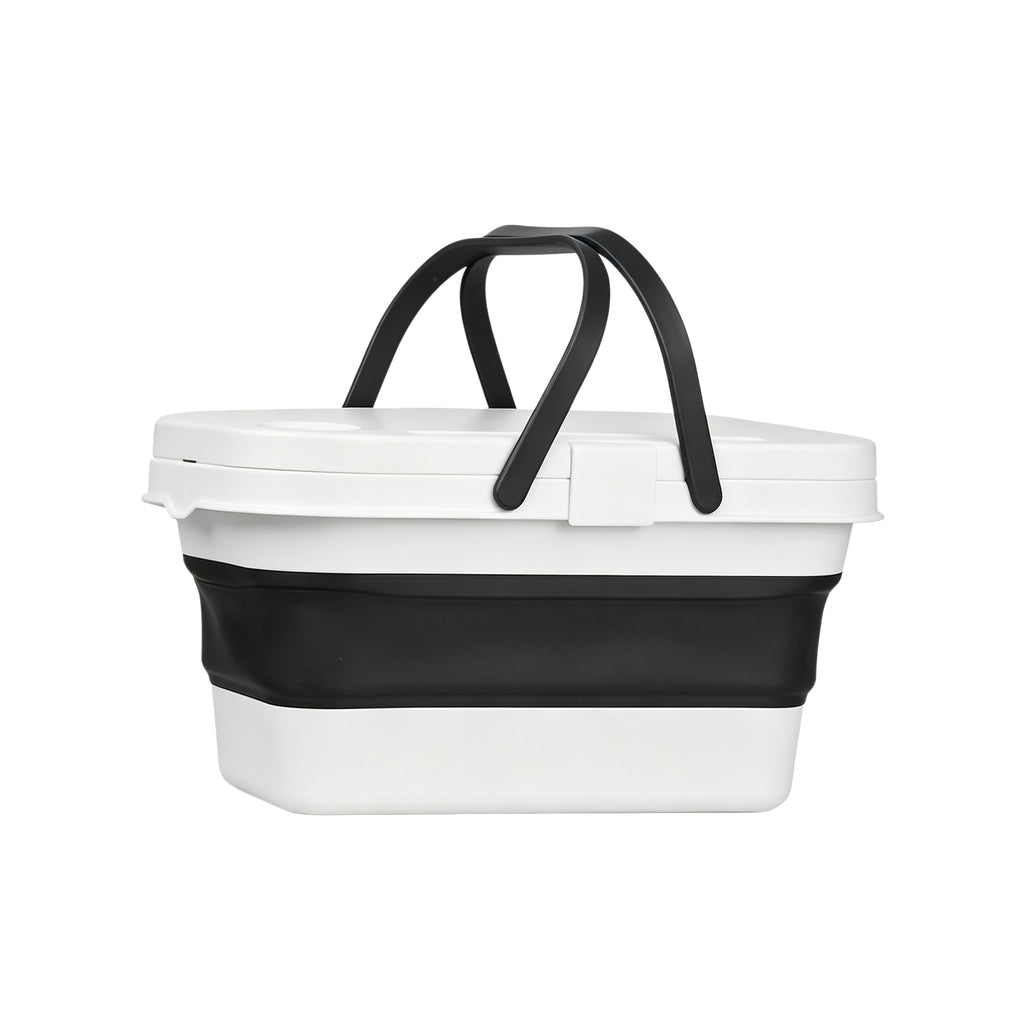 Collapsible Camping Basket | Folding Picnic & Storage Basket