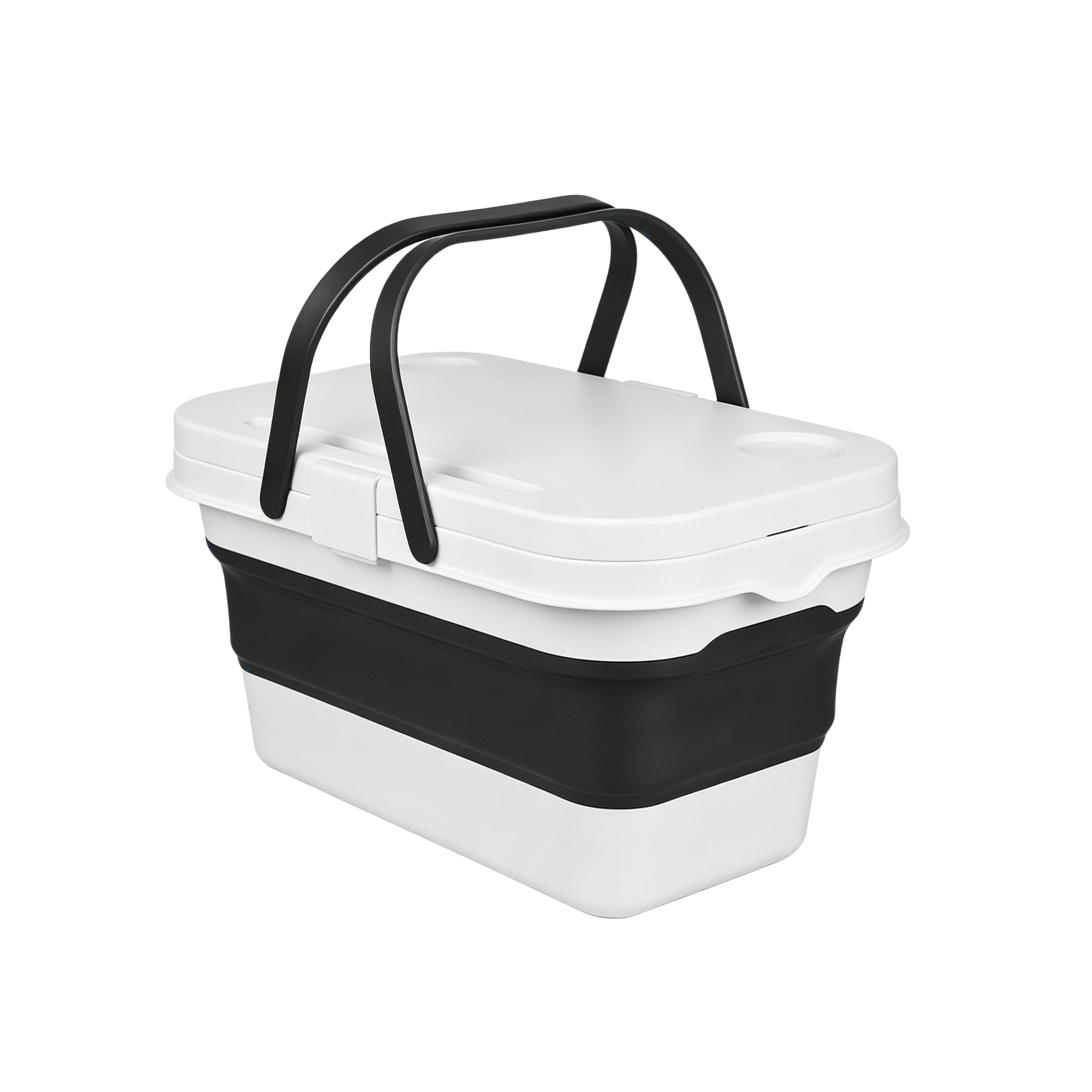 Collapsible Camping Basket | Folding Picnic & Storage Basket