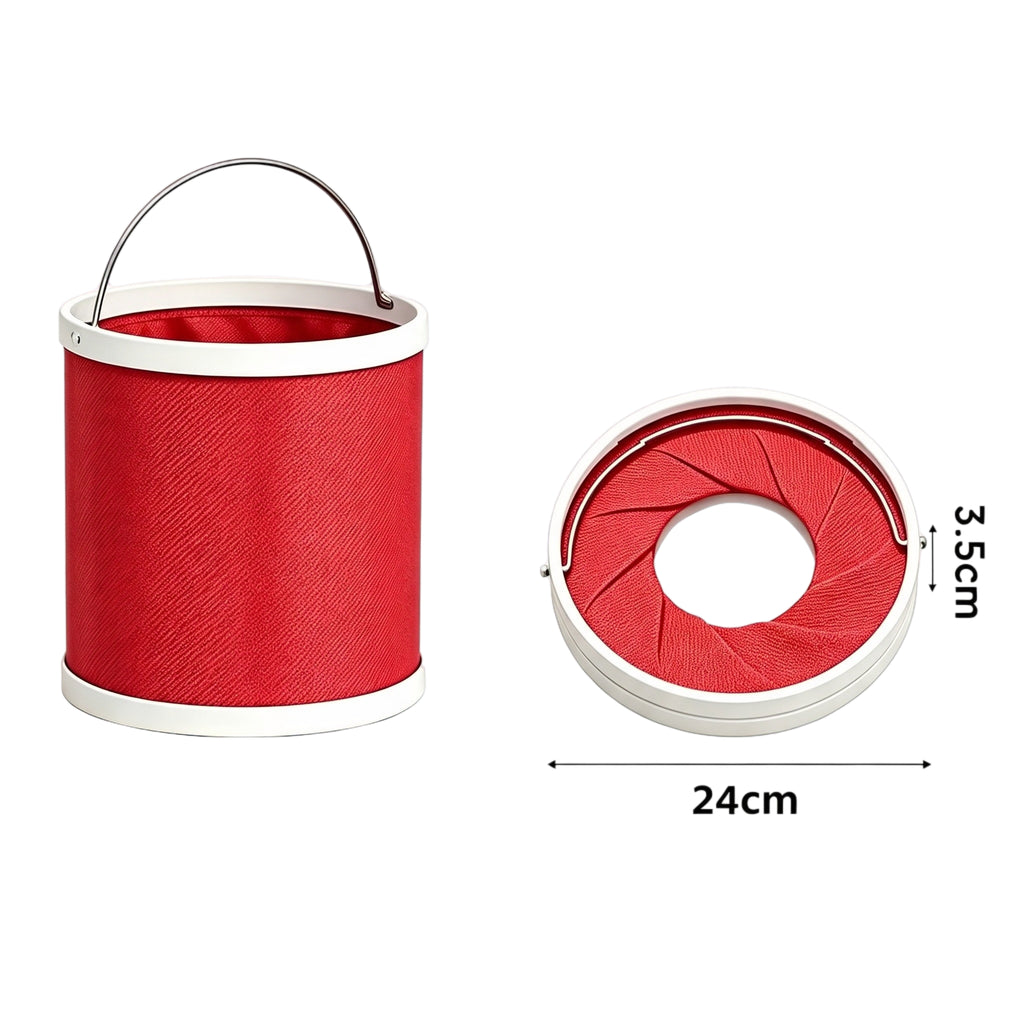 Collapsible Camping Bucket | Portable Folding Water Bucket