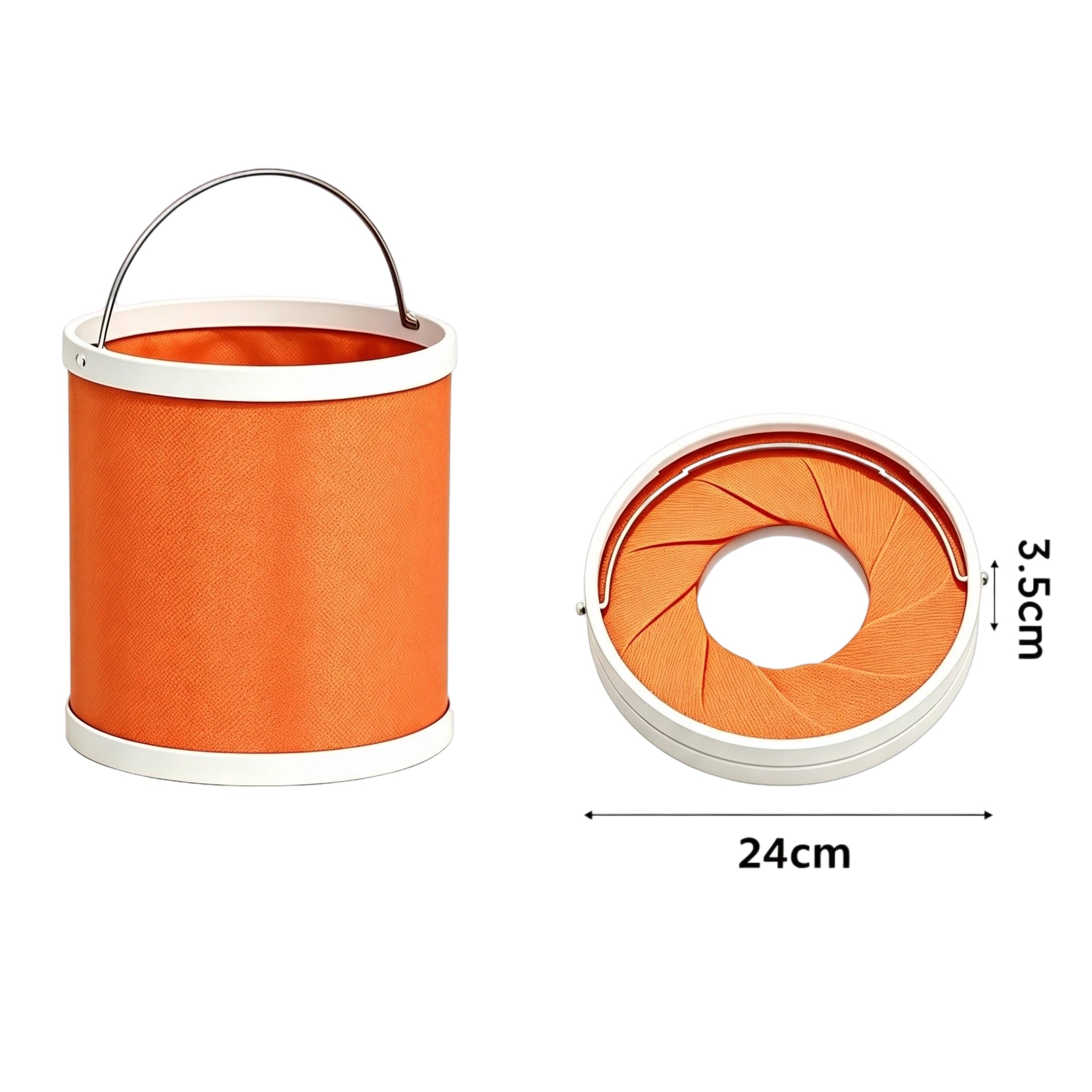 Collapsible Camping Bucket | Portable Folding Water Bucket