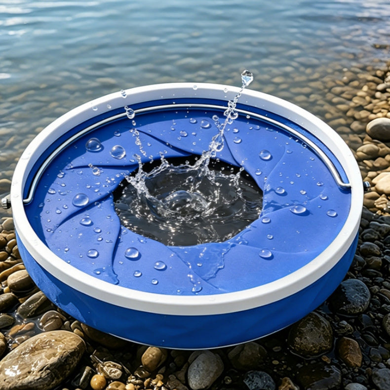 Collapsible Camping Bucket | Portable Folding Water Bucket