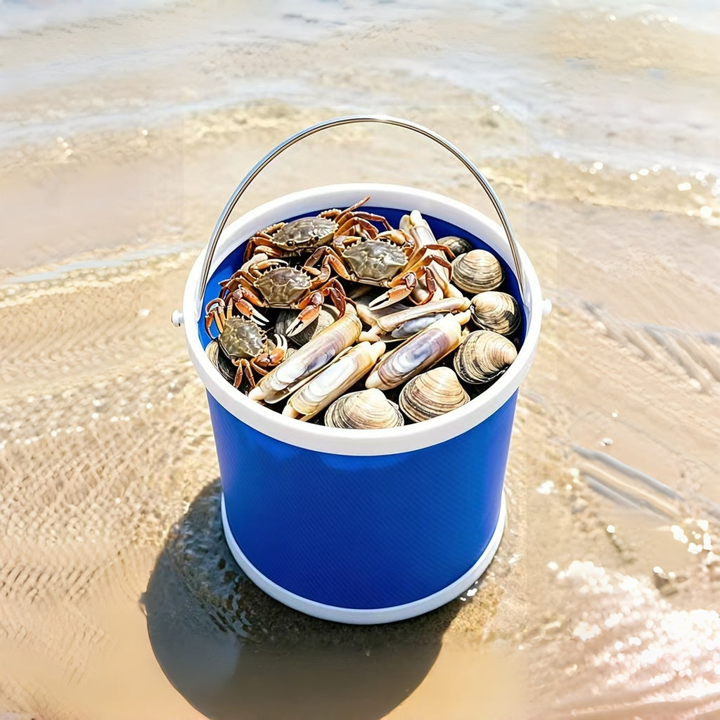 Collapsible Camping Bucket | Portable Folding Water Bucket