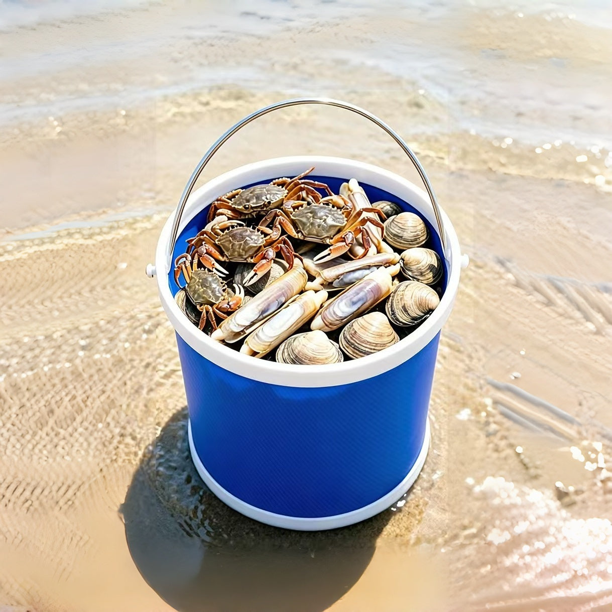Collapsible Camping Bucket | Portable Folding Water Bucket