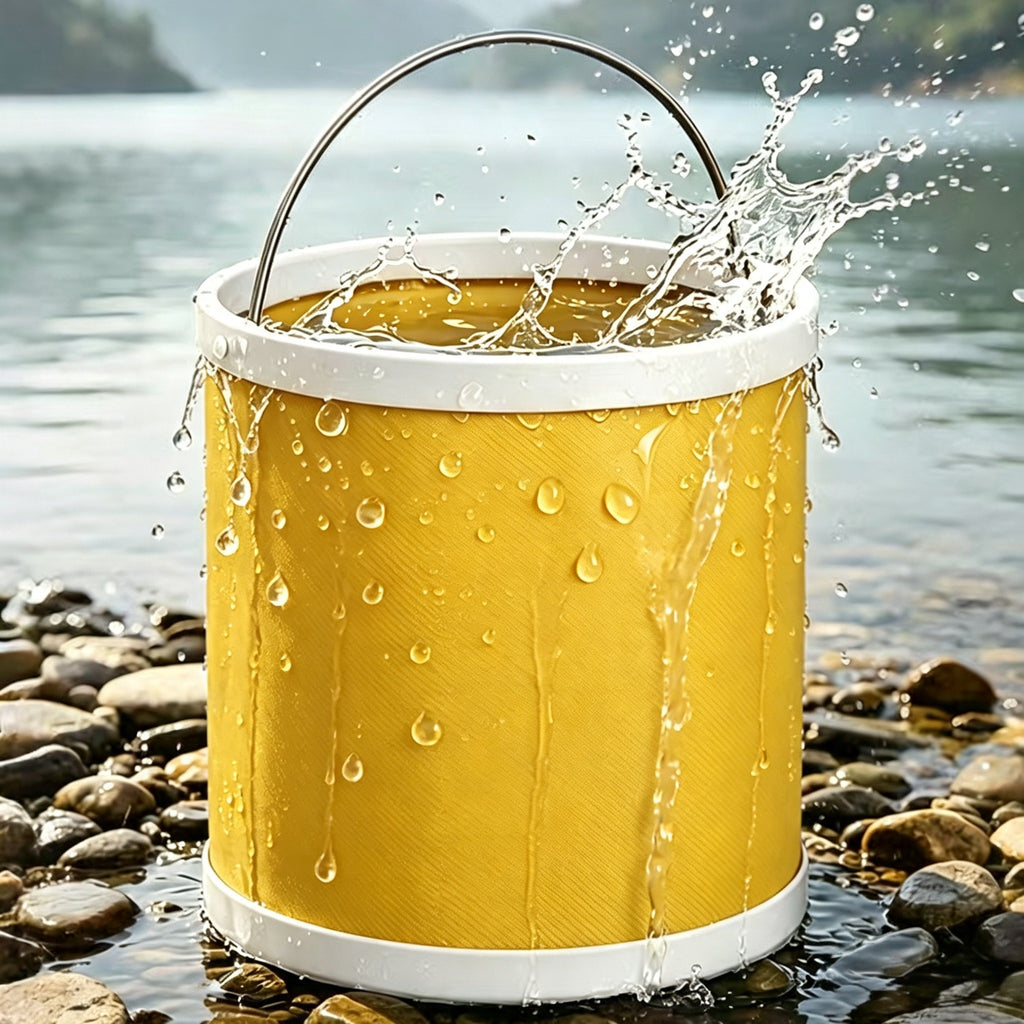 Collapsible Camping Bucket | Portable Folding Water Bucket
