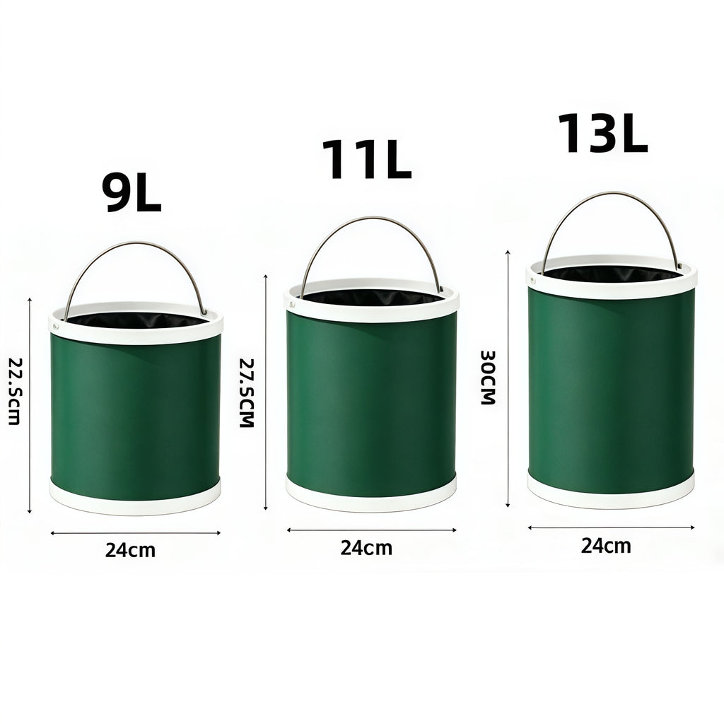 Collapsible Camping Bucket | Portable Folding Water Bucket