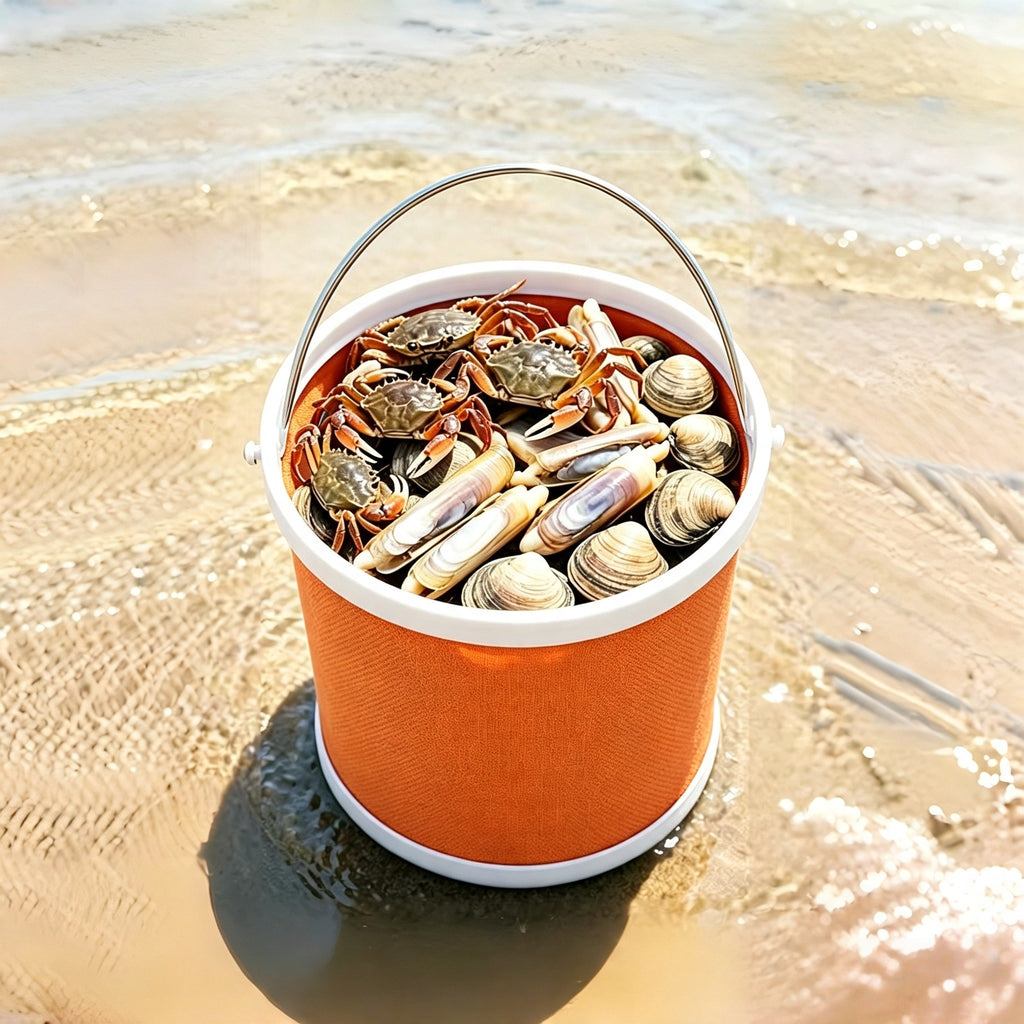 Collapsible Camping Bucket | Portable Folding Water Bucket