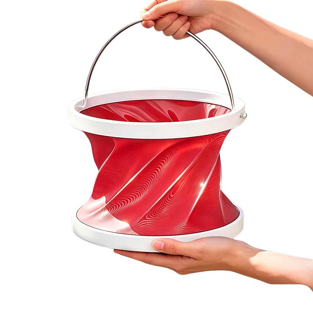 Collapsible Camping Bucket | Portable Folding Water Bucket