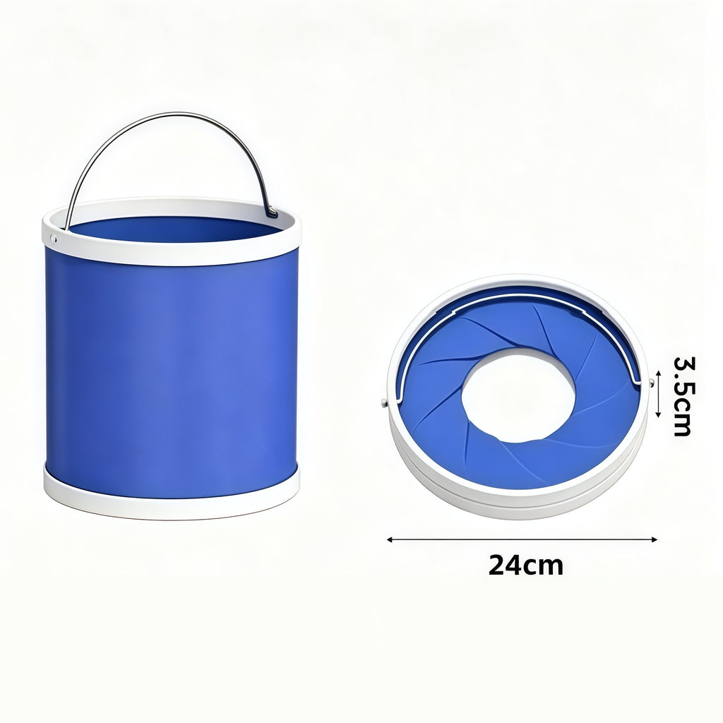 Collapsible Camping Bucket | Portable Folding Water Bucket