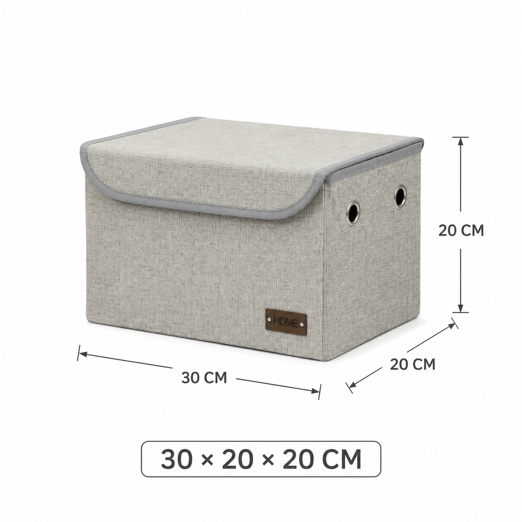 Collapsible Storage Box | Folding Fabric Storage Basket