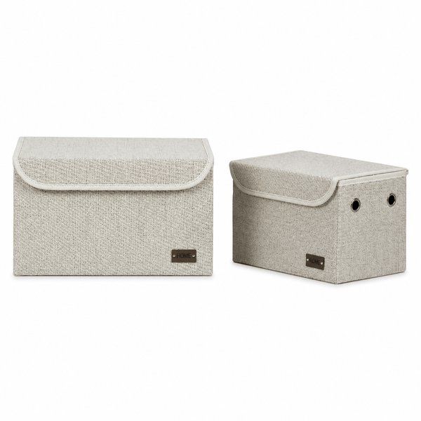 Collapsible Storage Box | Folding Fabric Storage Basket