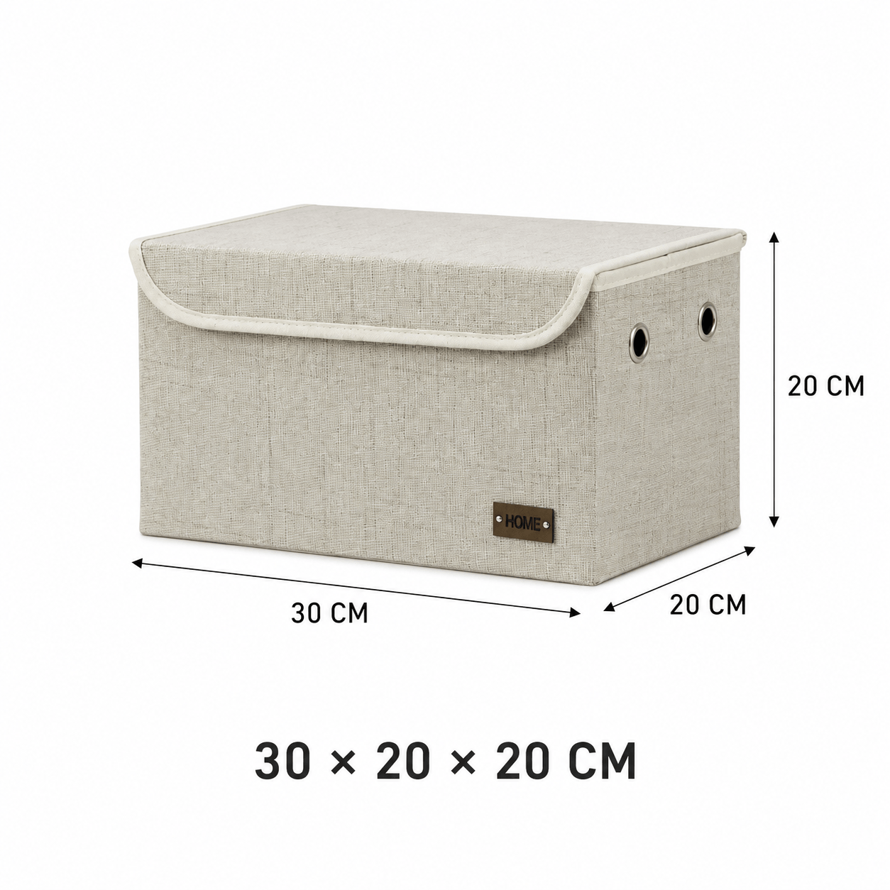 Collapsible Storage Box | Folding Fabric Storage Basket