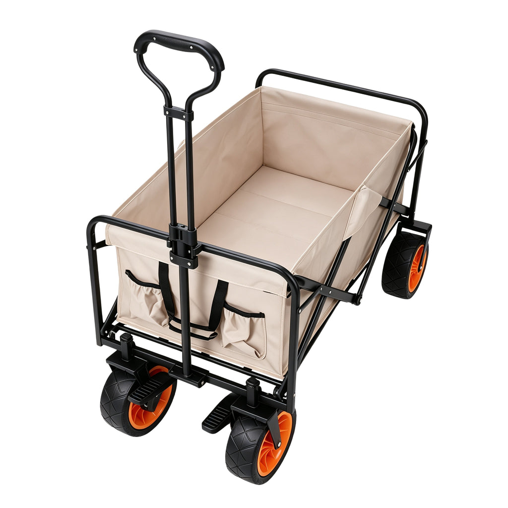 Folding Camping Wagon | Heavy Duty Outdoor Utility Cart