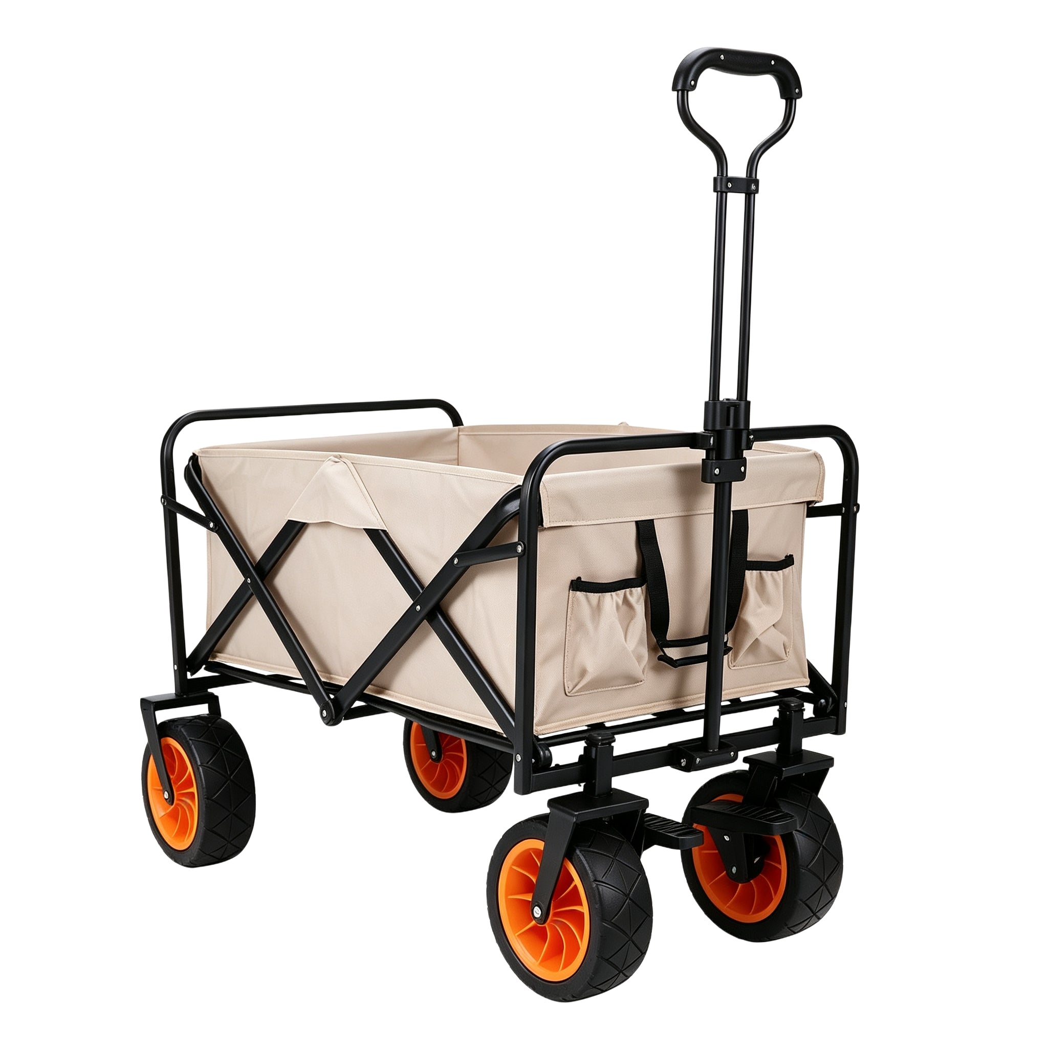 Folding Camping Wagon | Heavy Duty Outdoor Utility Cart