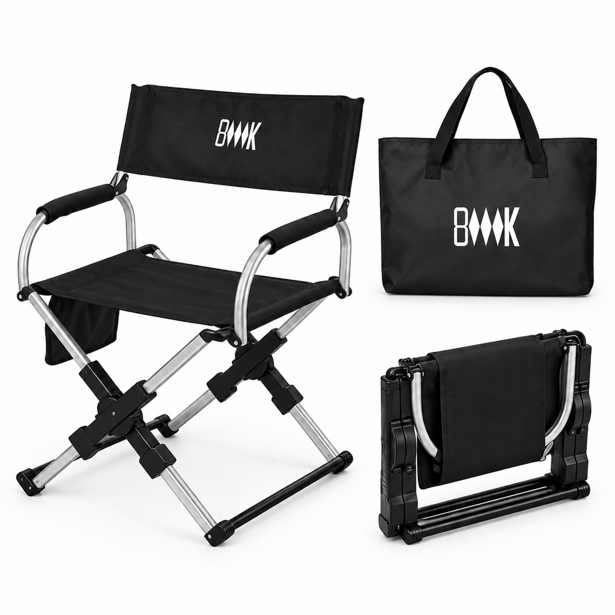 Folding Director Camping Chair | Lightweight Aluminium Frame