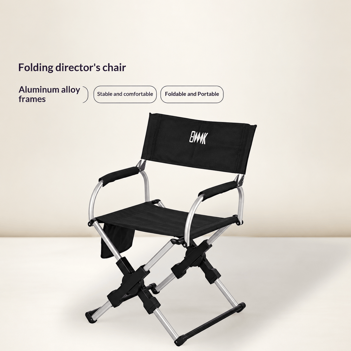 Folding Director Camping Chair | Lightweight Aluminium Frame