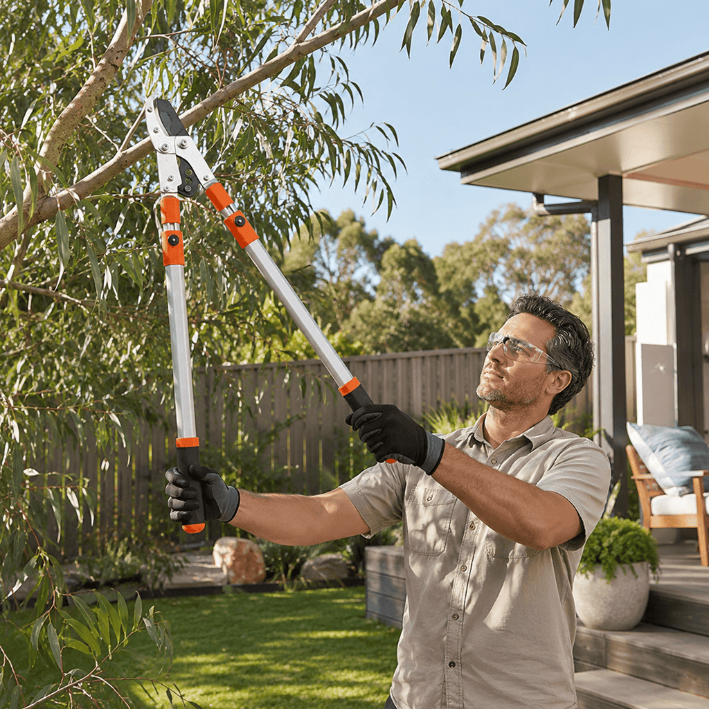 Heavy Duty Garden Lopper | Adjustable Long Handle Tree Pruner