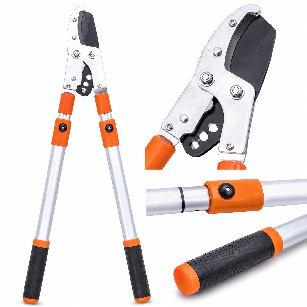 Heavy Duty Garden Lopper | Adjustable Long Handle Tree Pruner