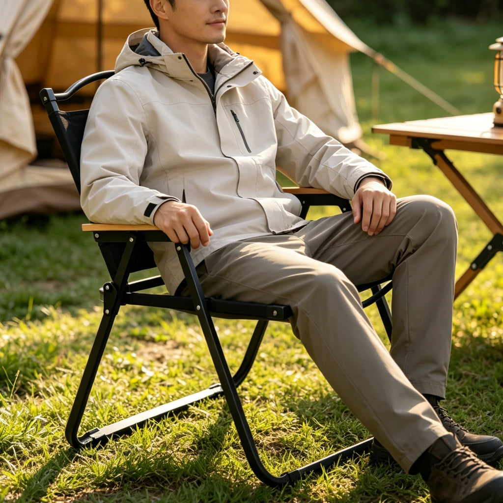 High Back Kermit Camping Chair | Folding Outdoor Chair
