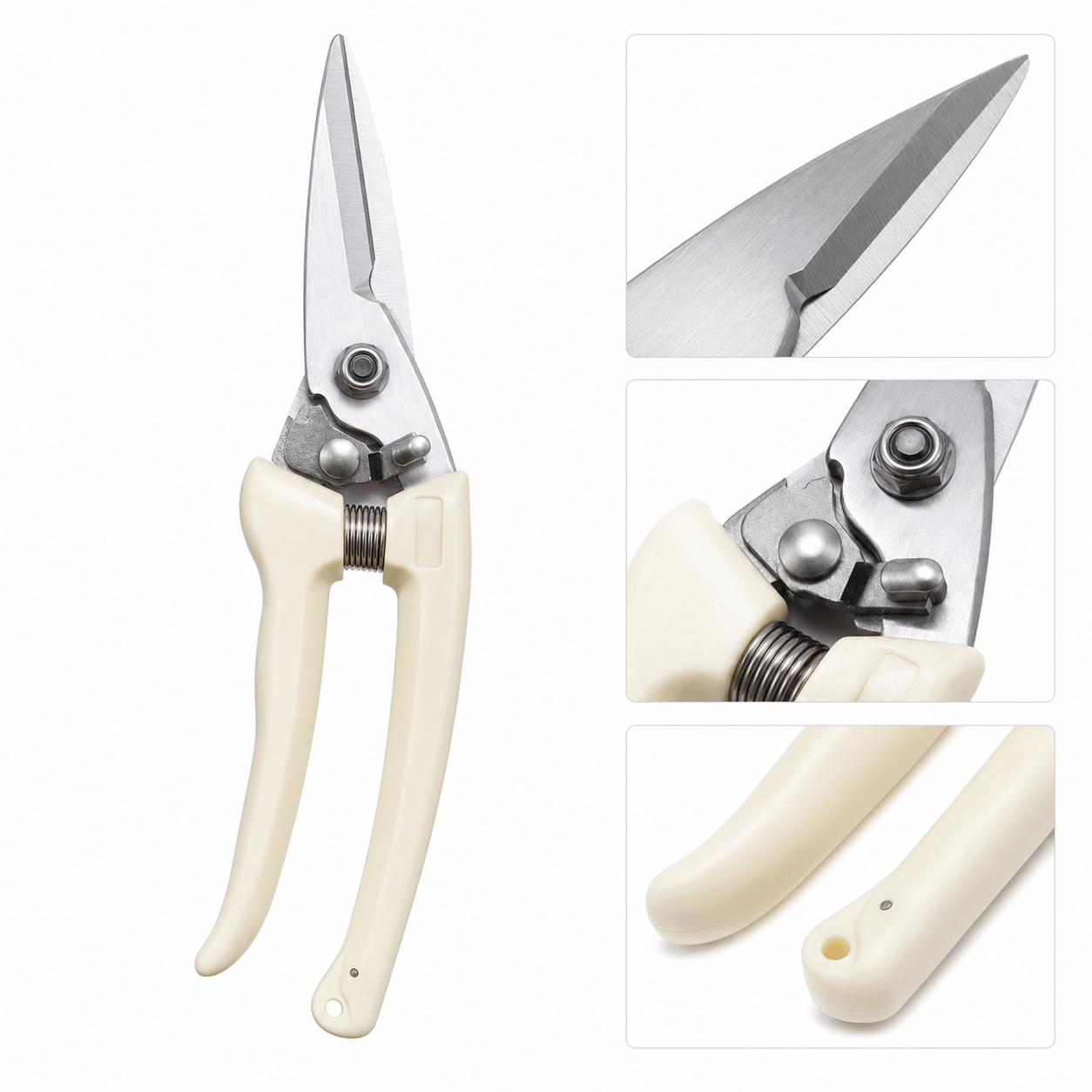 Multi-Purpose Garden Shears | High Carbon Steel Pruning Scissors