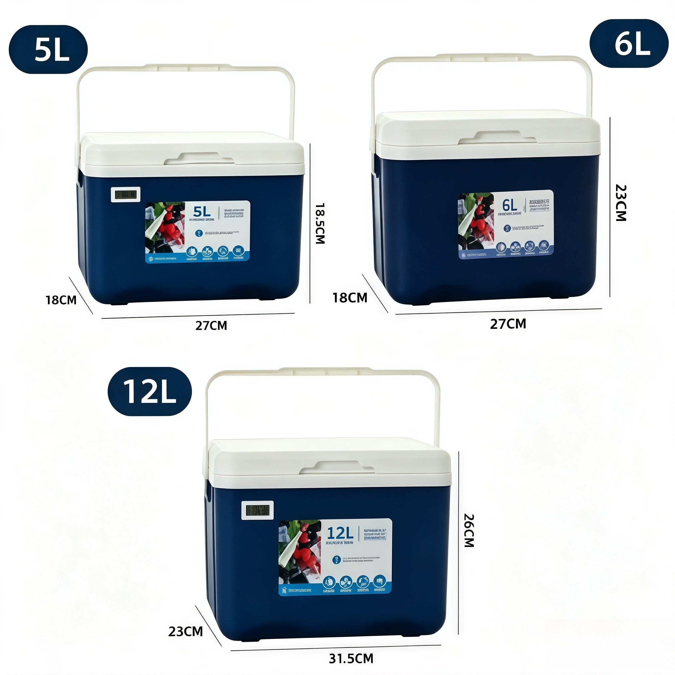 Portable Camping Cooler Box | Insulated Ice Cooler