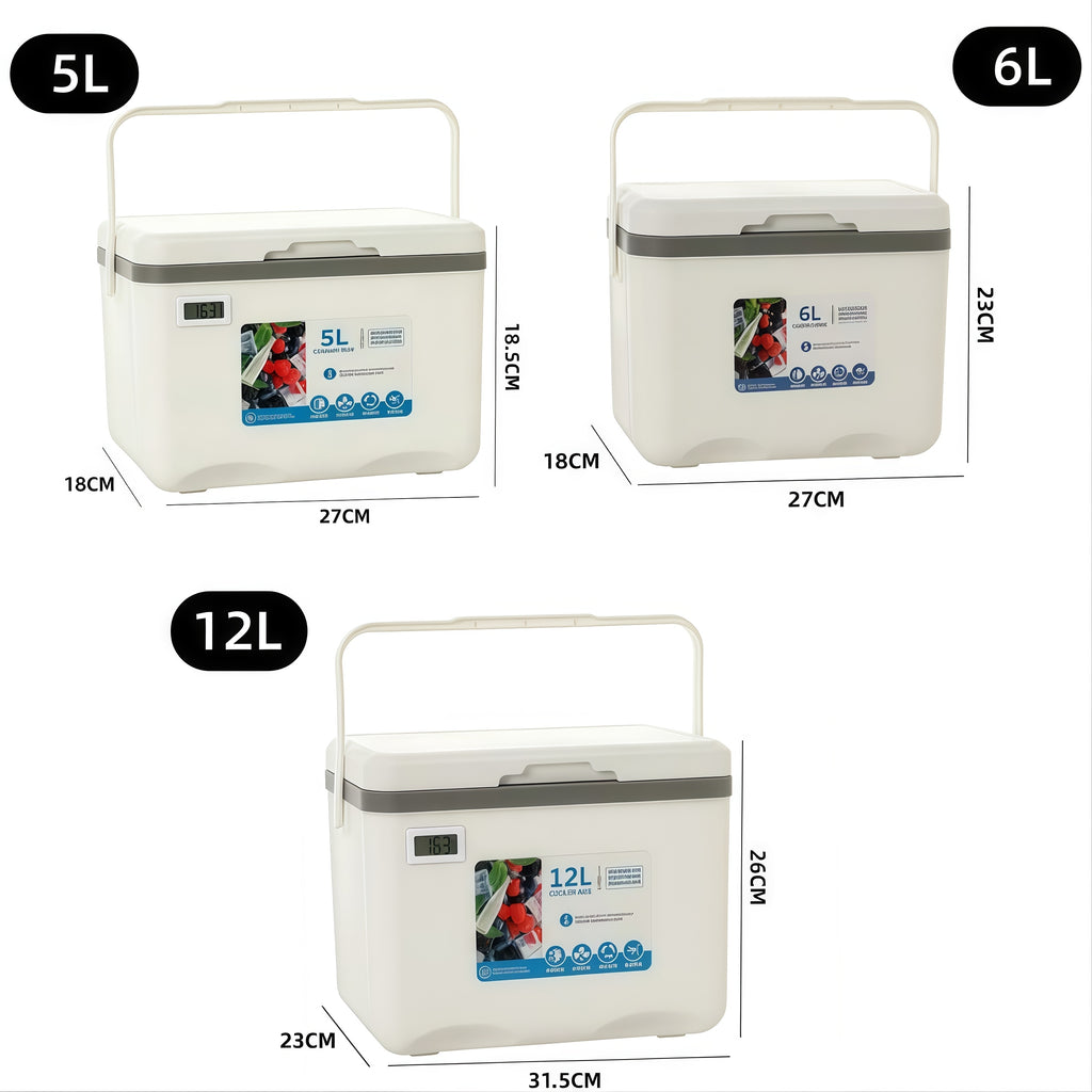 Portable Camping Cooler Box | Insulated Ice Cooler