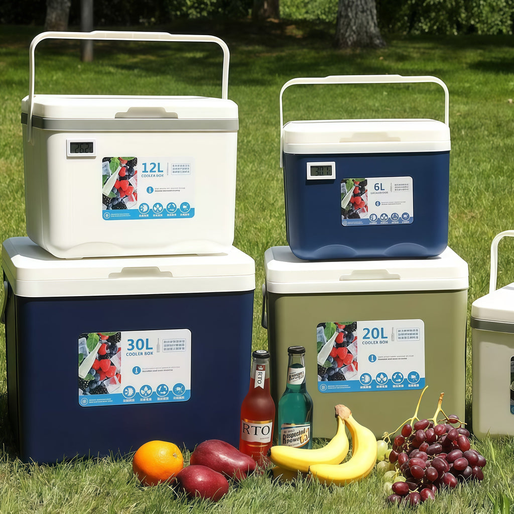 Portable Camping Cooler Box | Insulated Ice Cooler