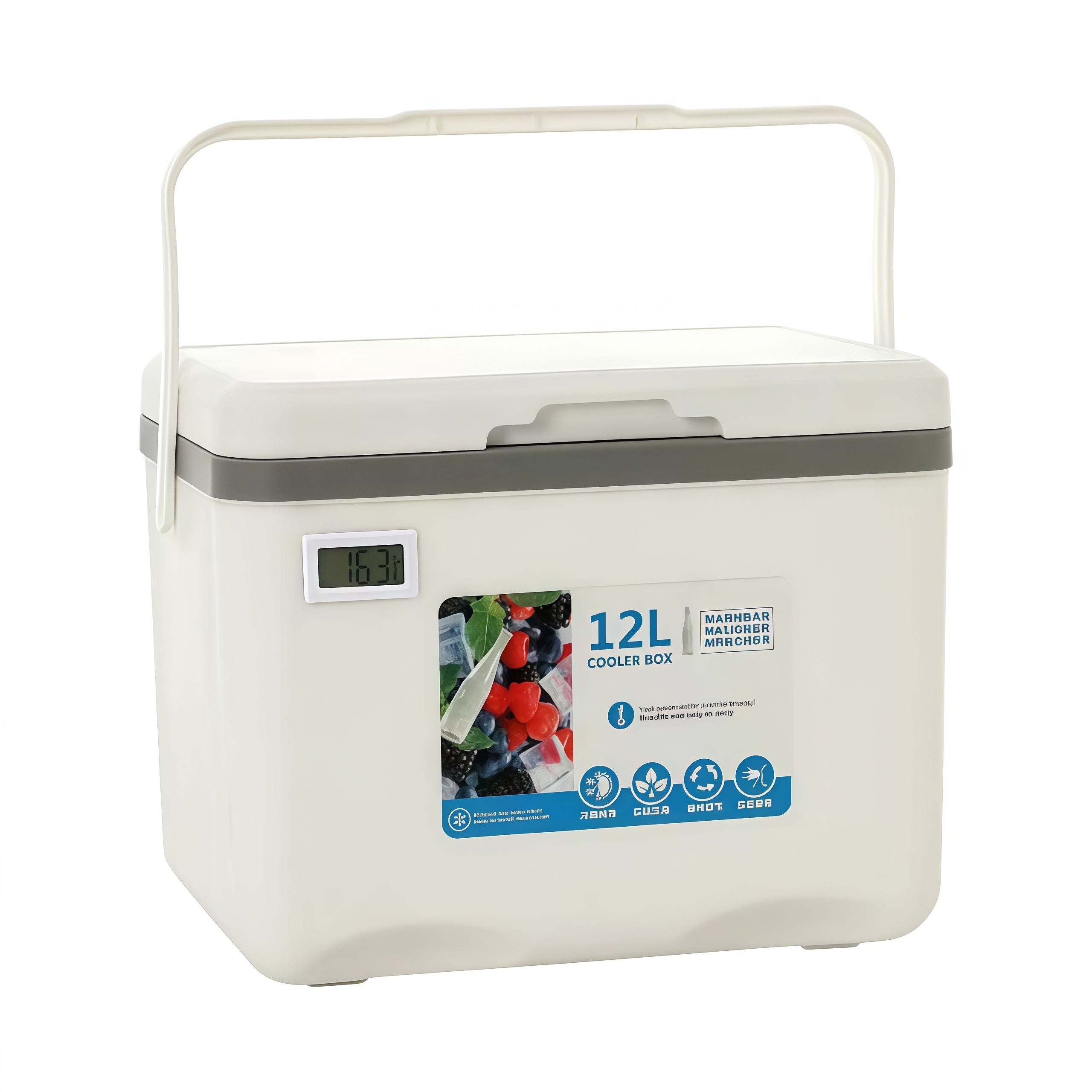 Portable Camping Cooler Box | Insulated Ice Cooler
