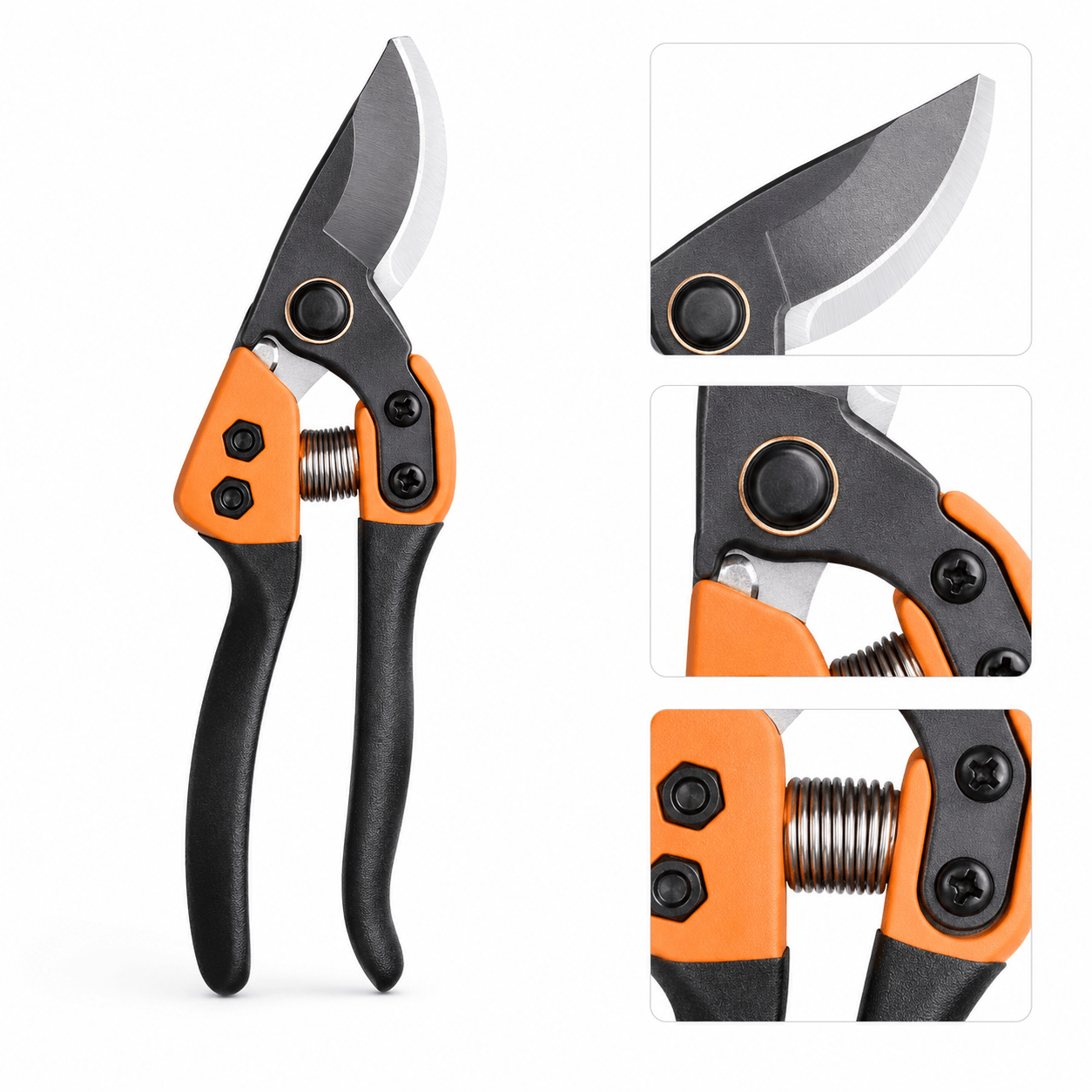 Premium Garden Secateurs | Heavy Duty Pruning Shears with Aluminium Handle