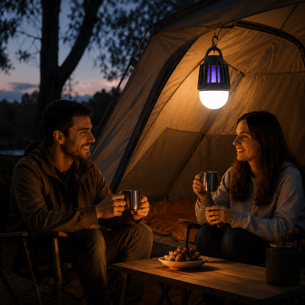 Rechargeable Bug Zapper Lantern | Camping Mosquito Killer Light