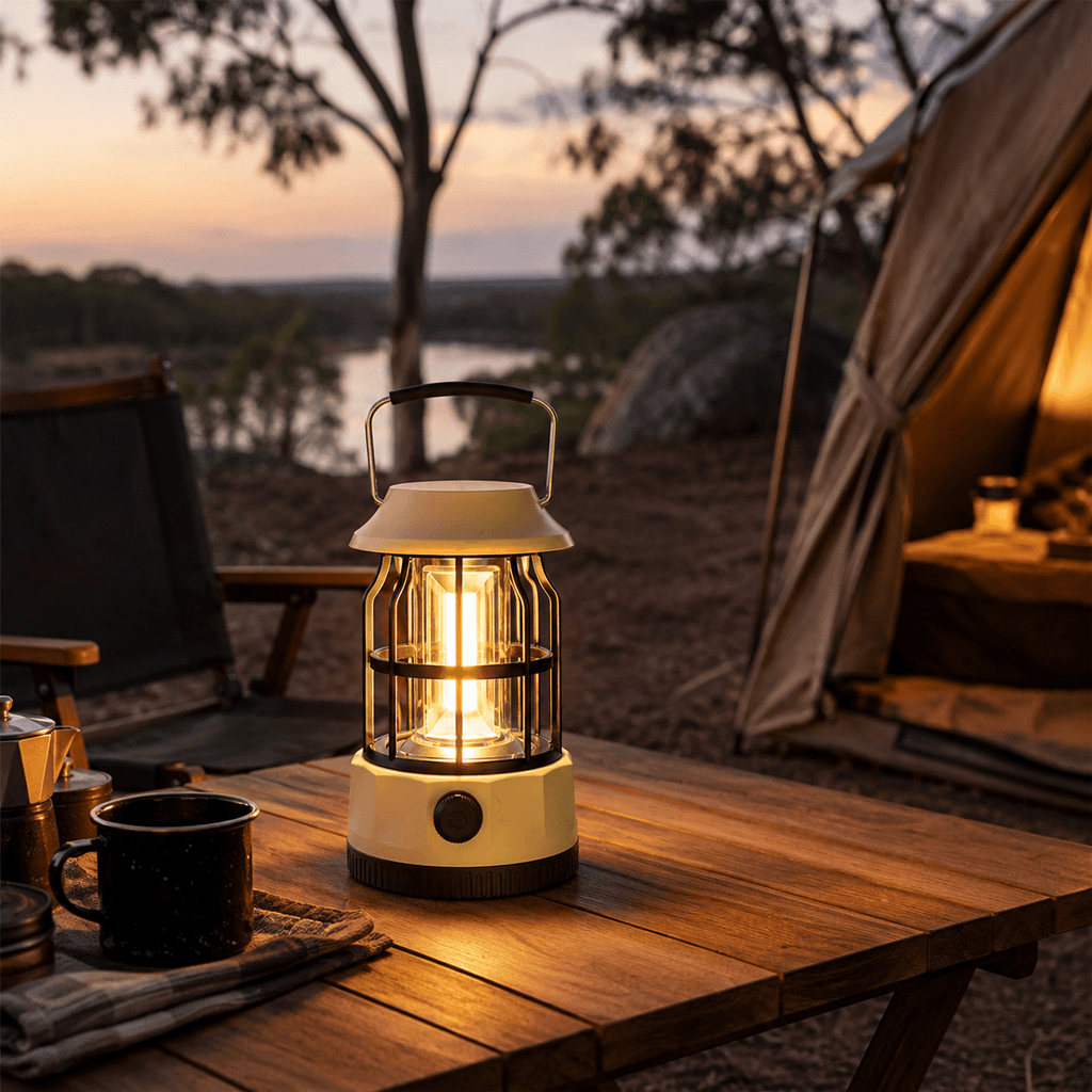 Rechargeable Solar Camping Lantern | Portable LED Outdoor Light