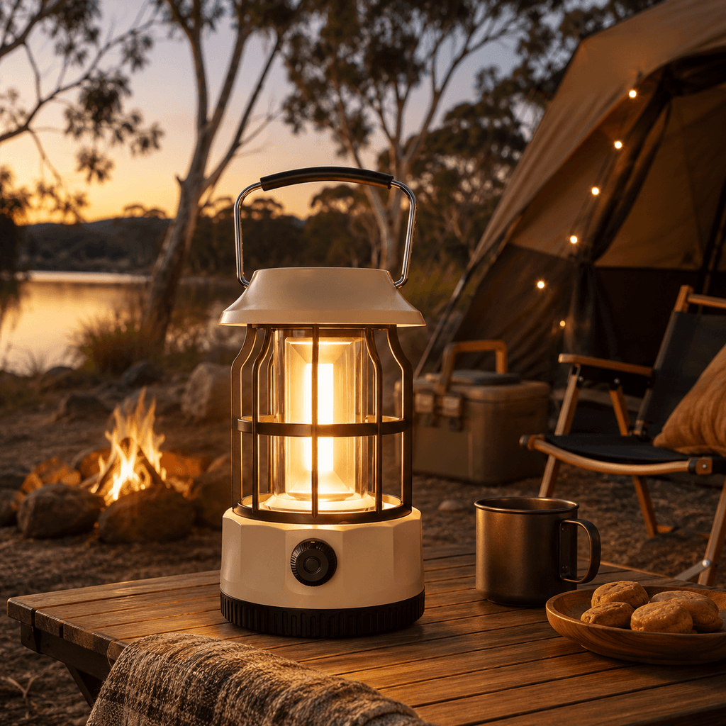 Rechargeable Solar Camping Lantern | Portable LED Outdoor Light