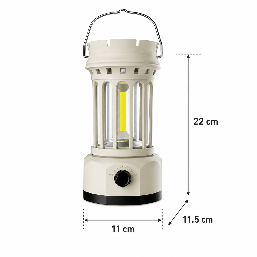 Rechargeable Solar Camping Lantern | Portable LED Outdoor Light