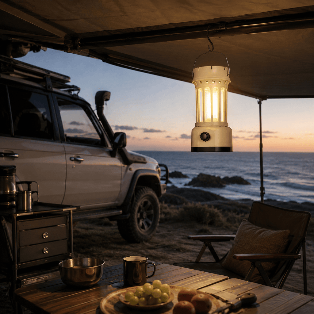 Rechargeable Solar Camping Lantern | Portable LED Outdoor Light