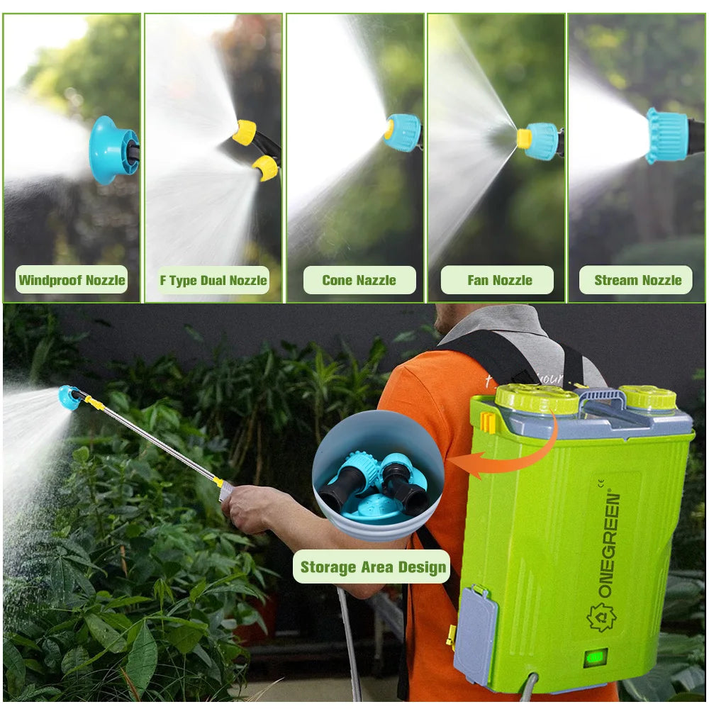 20L Cordless Backpack Garden Sprayer – Battery Not Included