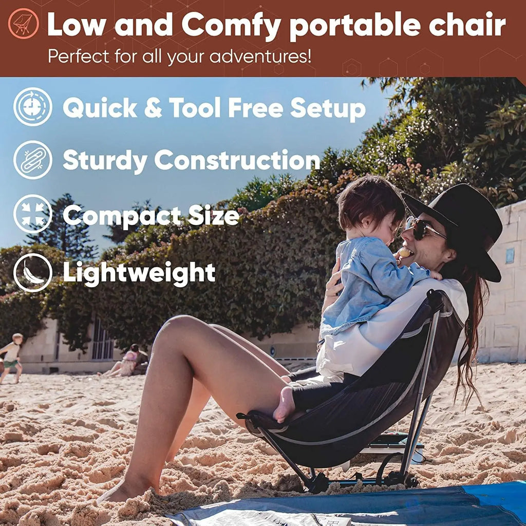 Ultralight Camping Chair | 780g Folding Backpacking Chair