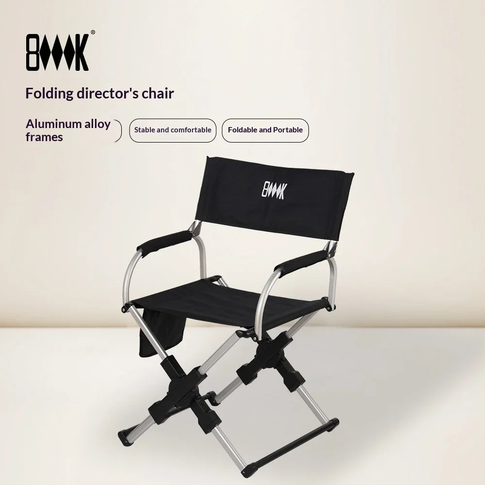 Folding Director Camping Chair | Lightweight Aluminium Frame