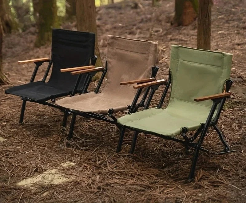 Portable Folding Chair - Adjustable, suitable for camping, fishing, picnics and office naps, outdoor chair, ergonomic design
