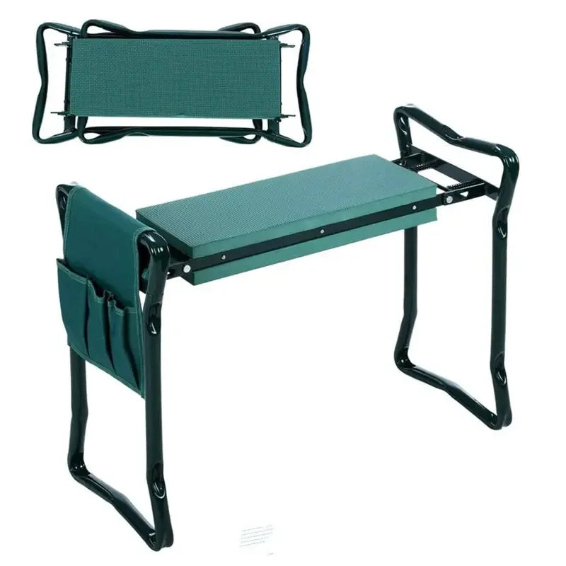 Folding Garden Kneeler & Seat | Padded 2-in-1 Garden Bench