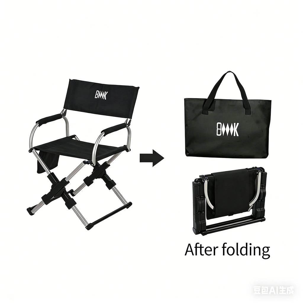 Folding Director Camping Chair | Lightweight Aluminium Frame